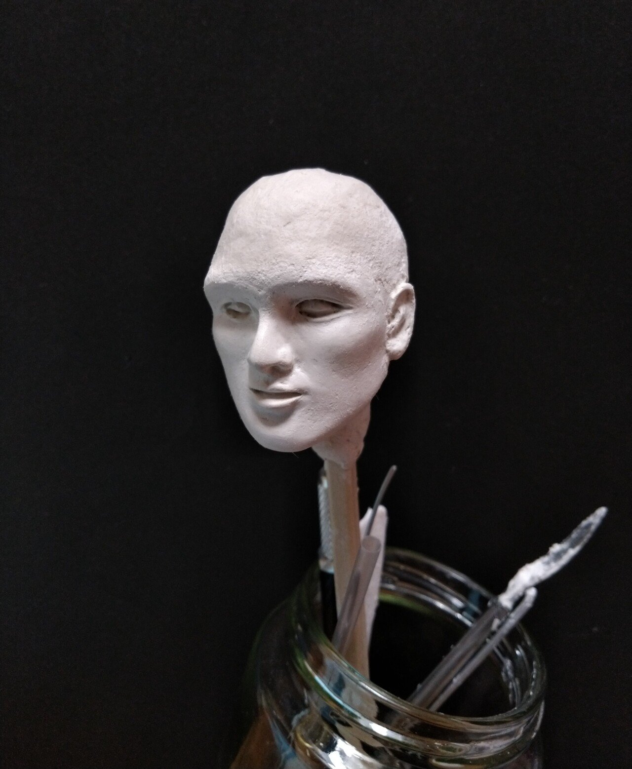 続・まったくの素人が彫塑で藤井風フィギュアに挑戦する＜第2回