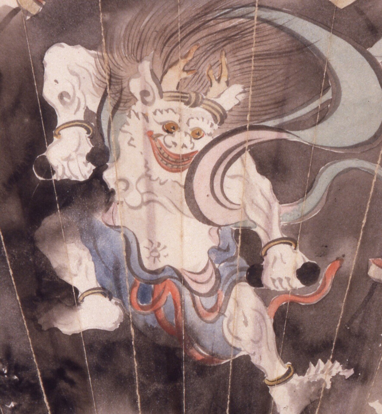 酒井抱一 掛け軸 四季扇面図 4幅セット 春夏秋冬 フィラデルフィア美術館