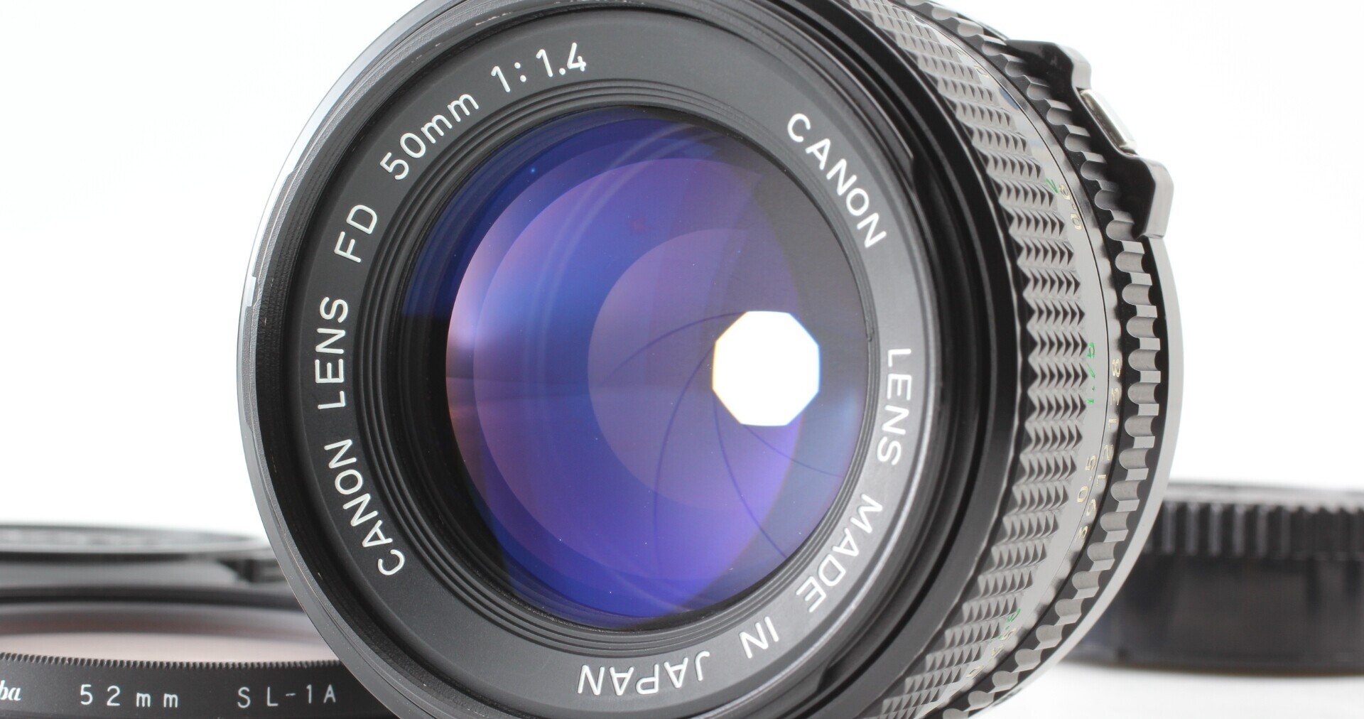 Canon New FD 50mm F/1.4の分解｜フィルムカメラ修理のアクアカメラ