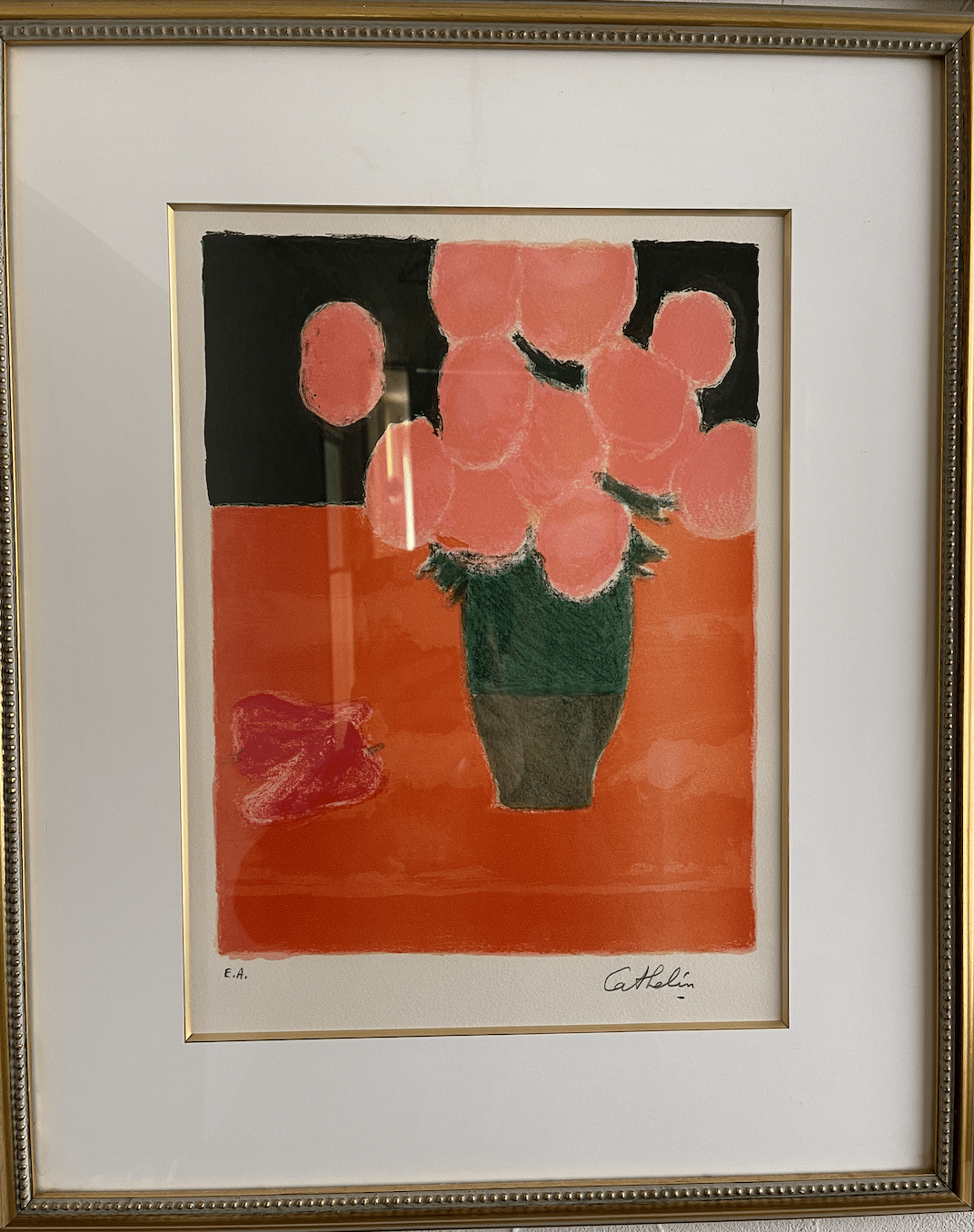 ベルナール・カトラン 四季より 夏 リトグラフ ベルナール・カトラン