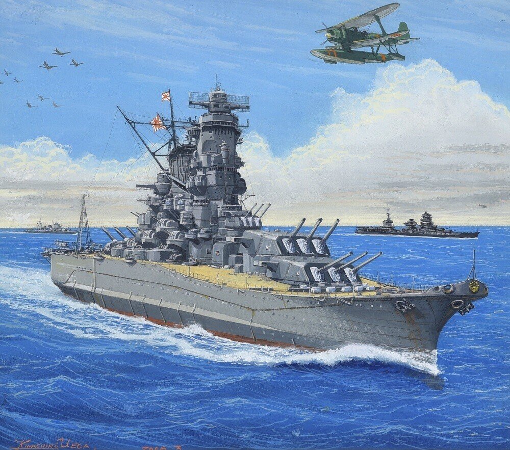 上田毅八郎版画タミヤ戦争戦艦大日本帝国陸軍