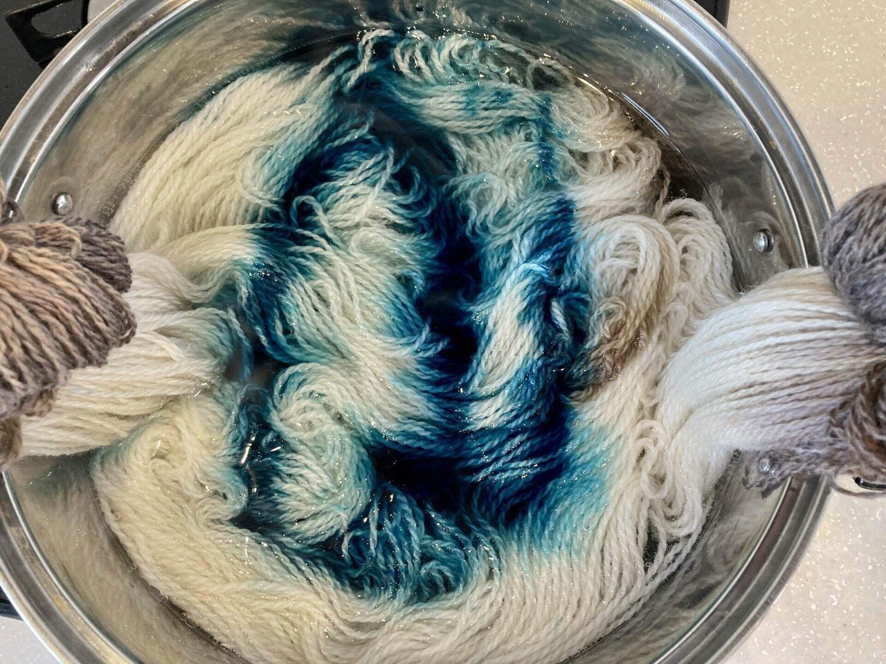 ジェラトーニポーチ♡゜ミニマムヴィランズ☆染色グラデーション