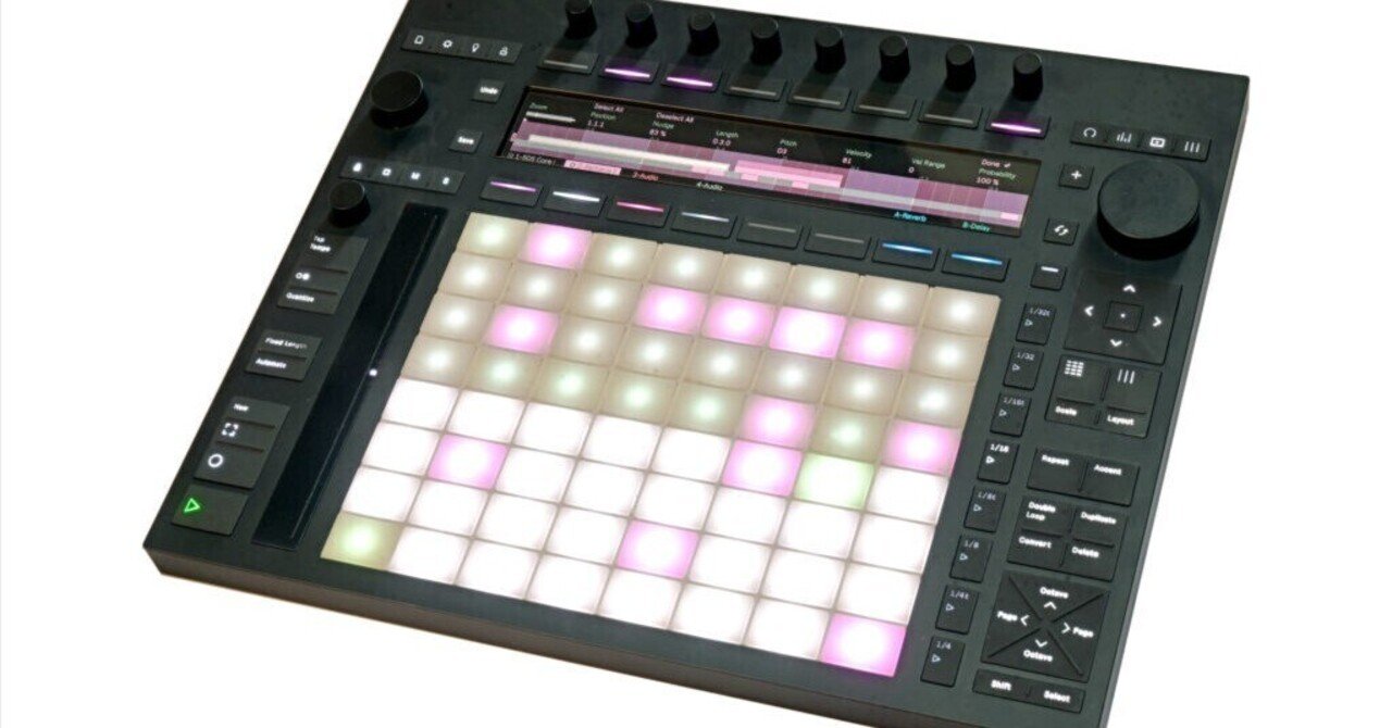 Ableton push3 スタンドアロン版 ABLETON Push 3 Standalone