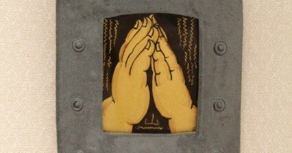 岩井窯 山本教行 陶器・ガラス絵 南瓜 カボチャ 岩井窯 山本教行 陶器・