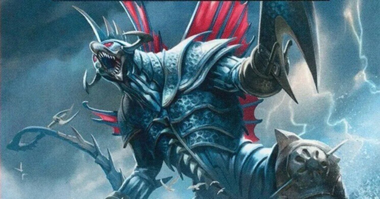 E*e様 MTG 鎌爪の未来怪獣、ガイガン 統率者デッキ E*