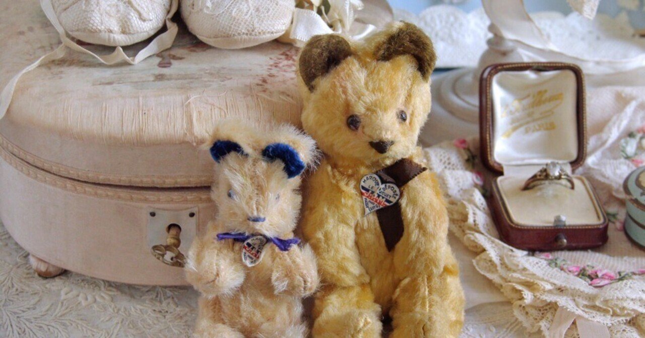 フランスの古くて可愛いクマのぬいぐるみ＊JPMベア｜アンヴァンテール