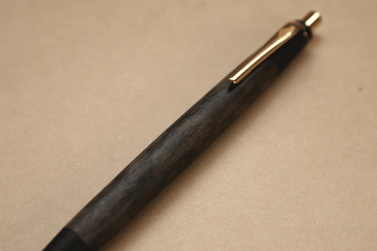 野原工芸 シャープペンシル 黒柿 ネオブラック金具 野原工芸 黒柿の