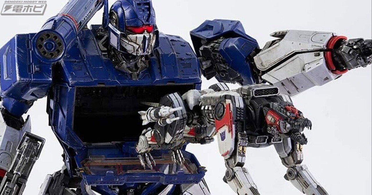 映画『バンブルビー』サウンドウェーブ＆ラヴィッジの可動フィギュア