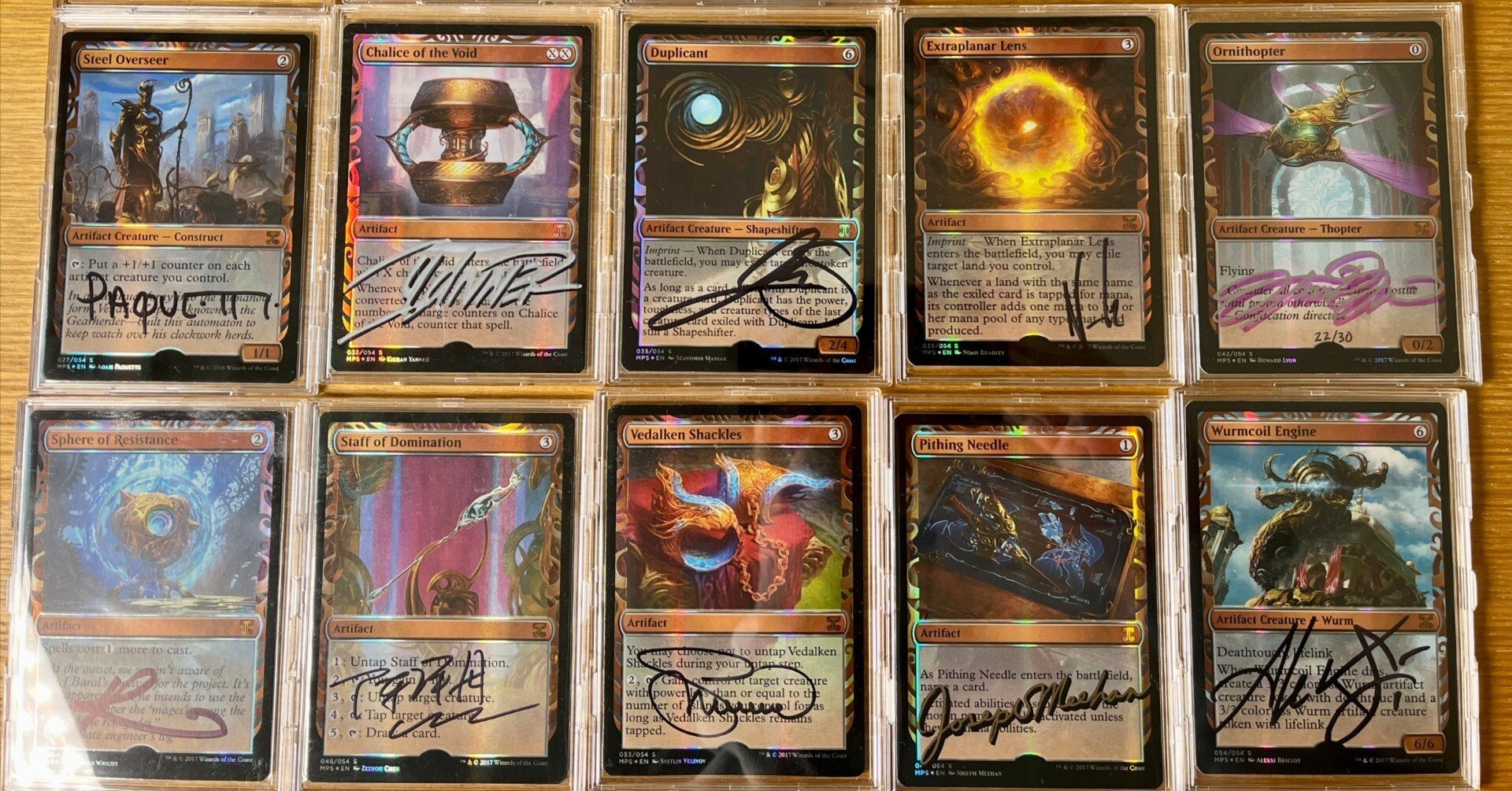 MTG foil英語 アーティストプルーフ 基本地形 Mark Riddick MTG foil