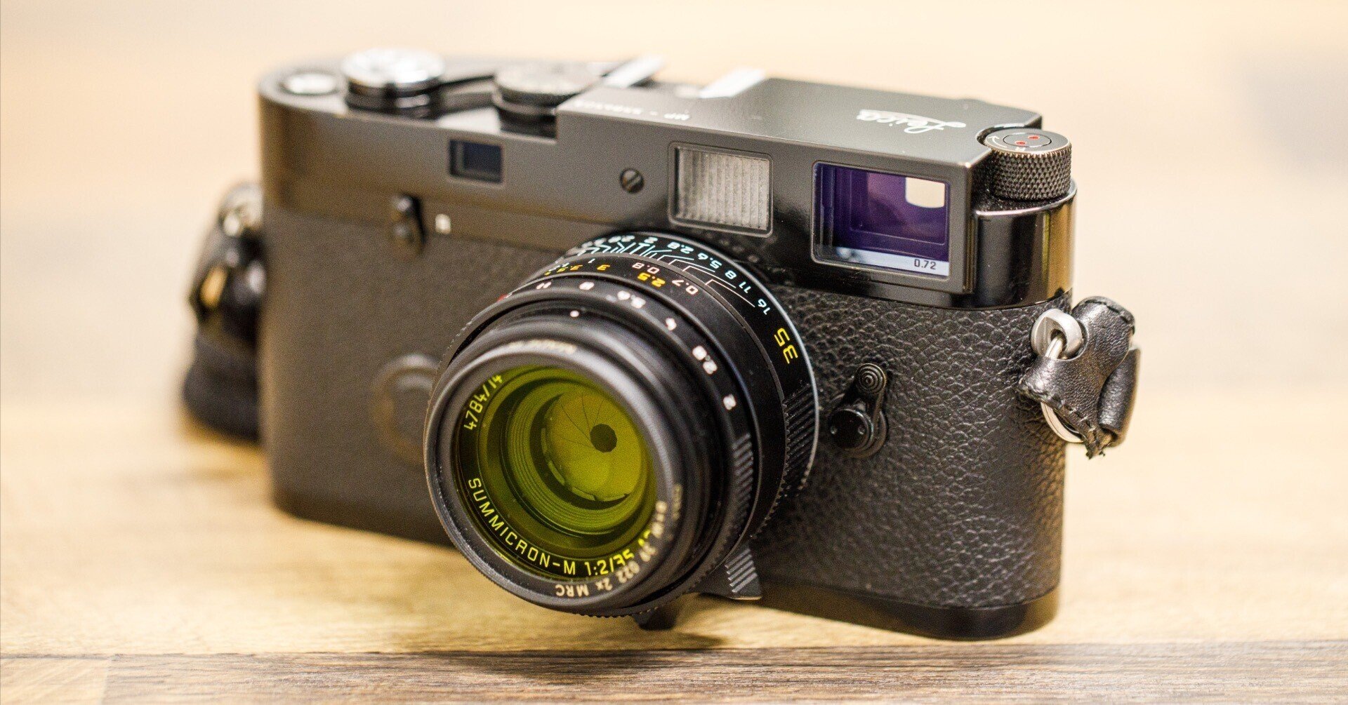 LEICA MP 0.72 ブラックペイントを4年使った感想｜MOJA MOJA