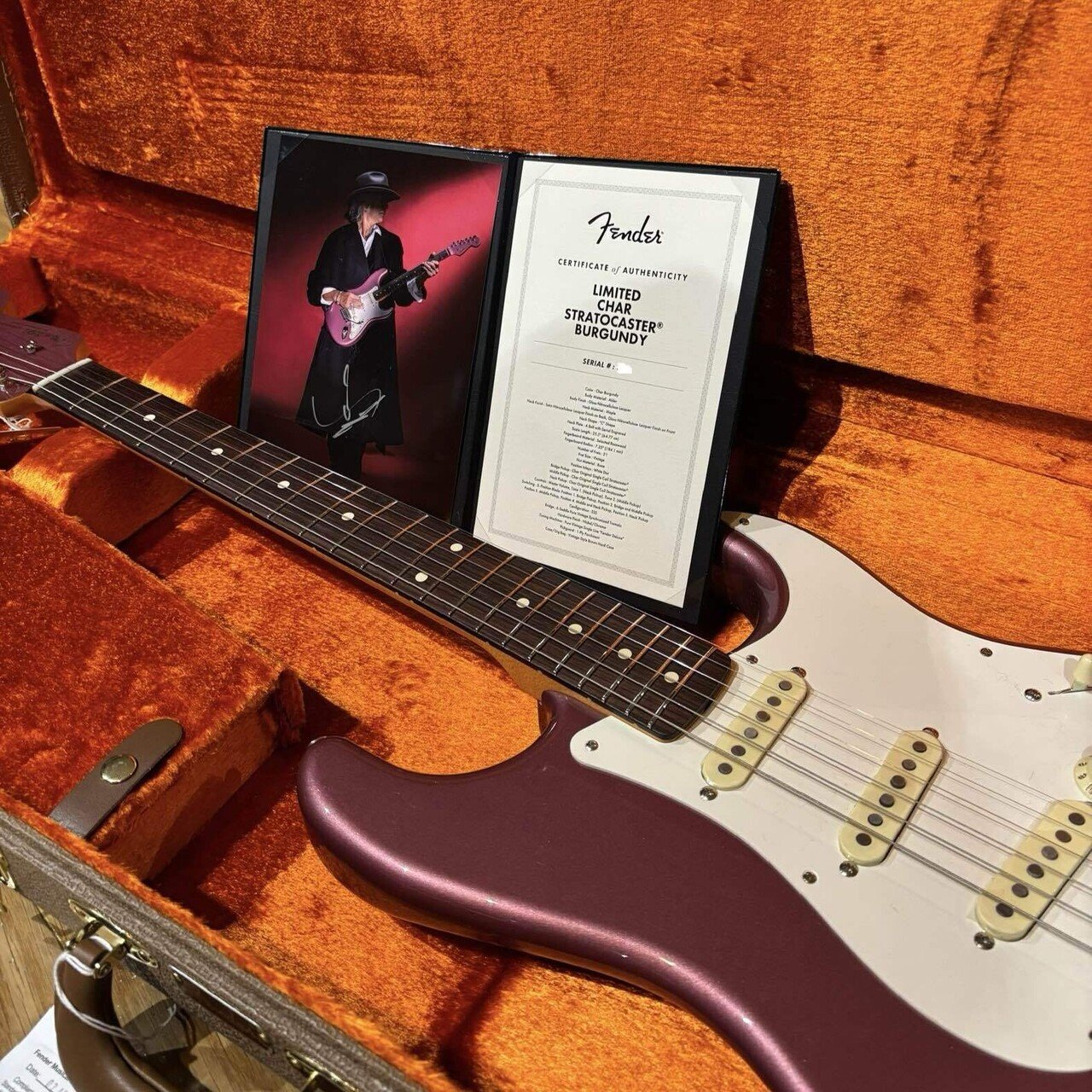Char Stratocaster Burgundy Released!｜Charley Yang