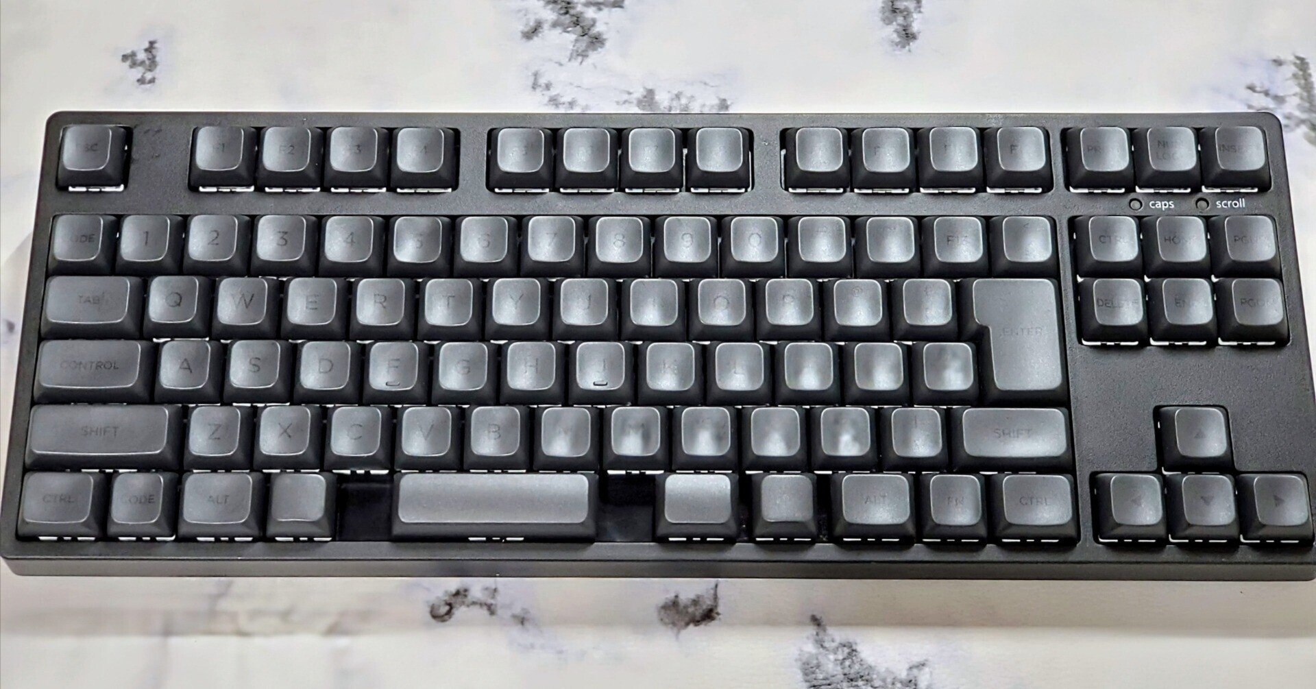 Keyreative PBS Black on Black キーキャップ 難あり PBS BOB/BOW