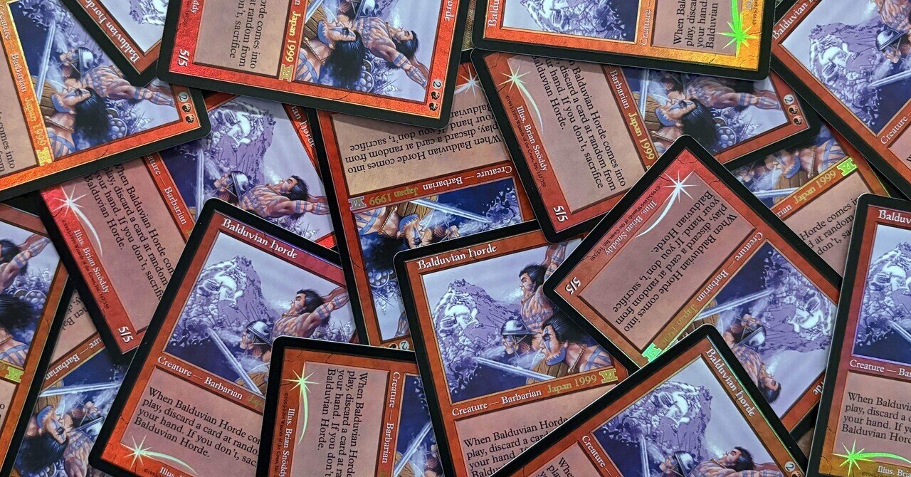 mtg 稀少個体 過去と未来の剣 箔押し プロモ foil 日本語版 mom mtg