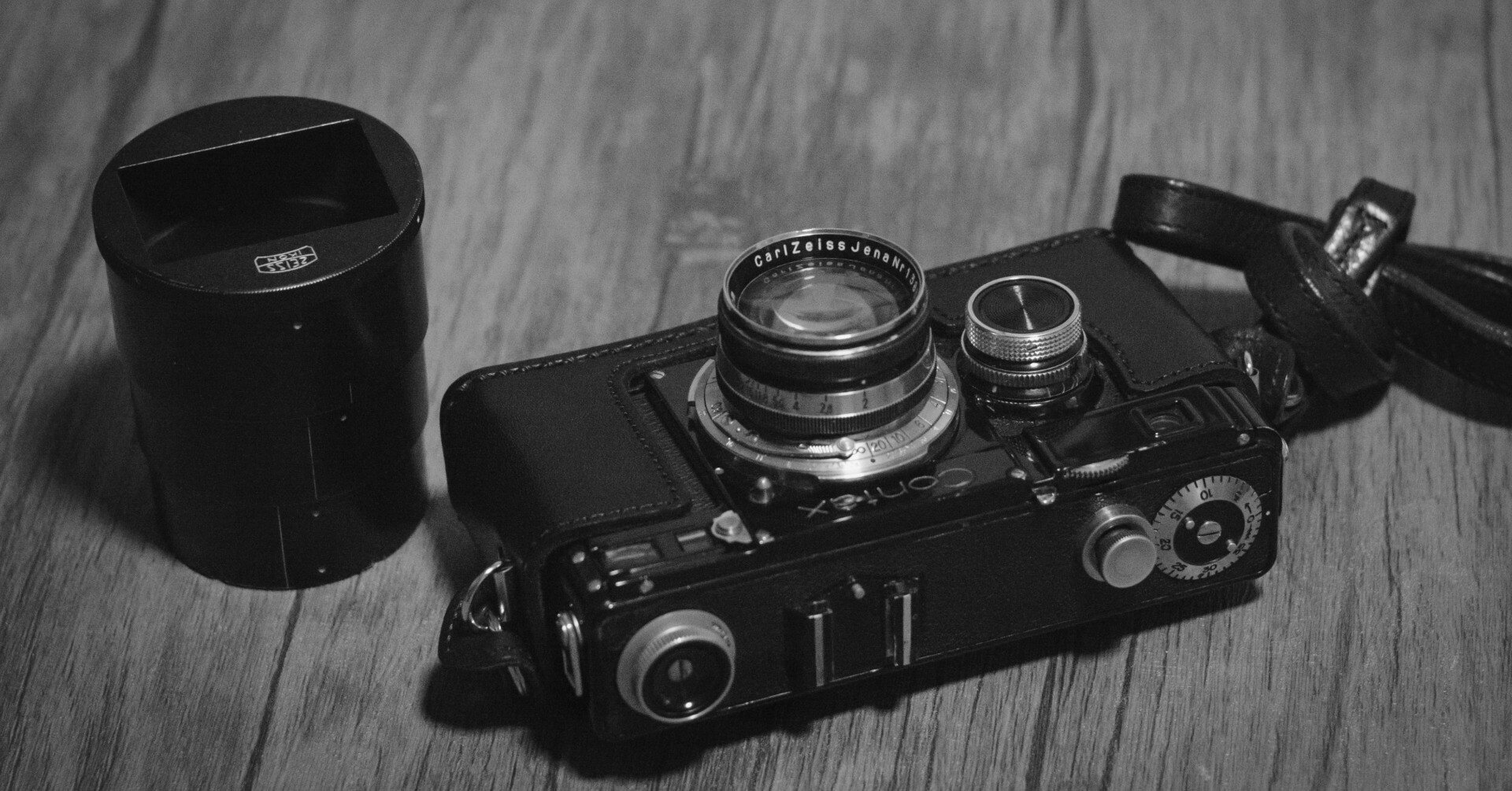 フィルムカメラ Contax Zeiss Sonnar 50mm f/2 コンタックスII 整備済