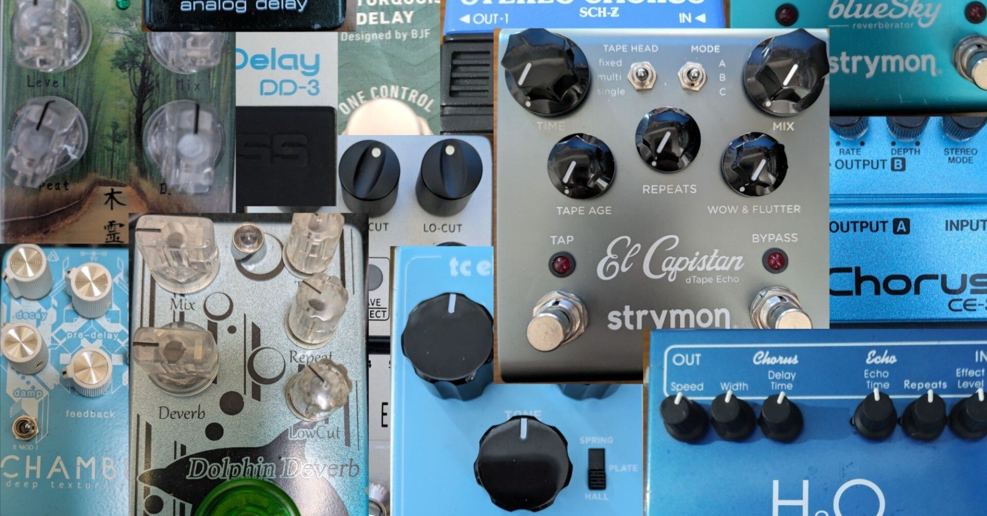 空間系小型エフェクターセット 最新空間系エフェクターの購入の検討と