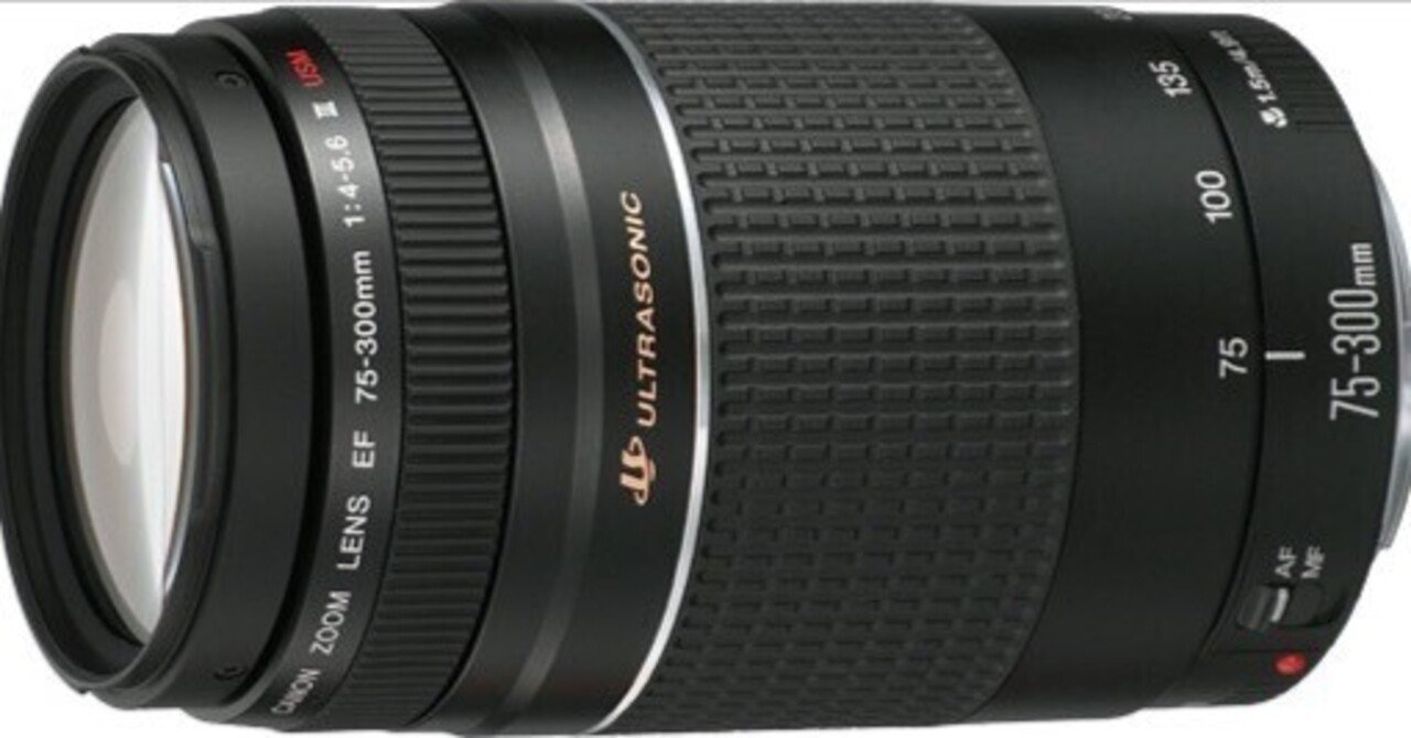 コスパ最強望遠レンズ】Canon EF75-300mm F4-5.6 III レビュー｜初心者