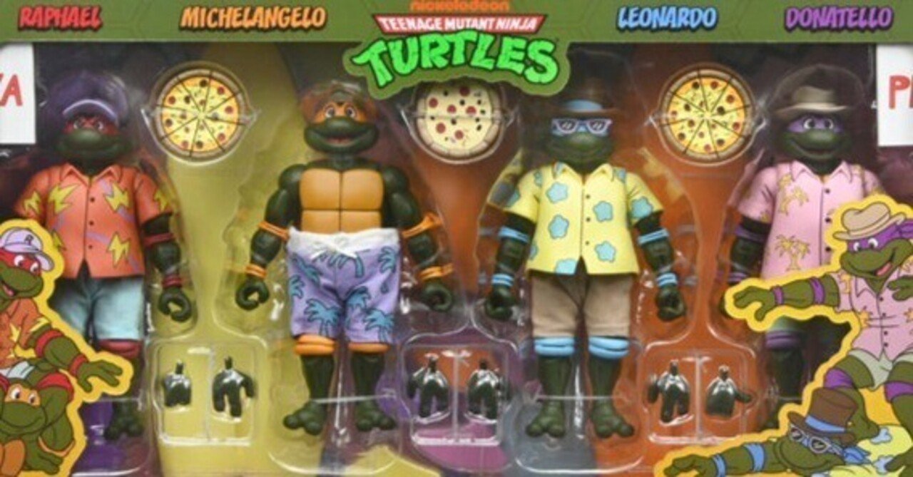 コミコン限定タートルズ2025、夏｜忍者亀toyの路地裏ブルース