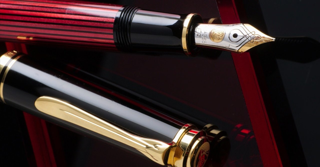 赤縞のスーべレーン：Pelikan Souverän M400 Red Stripe｜Hideo Takehara