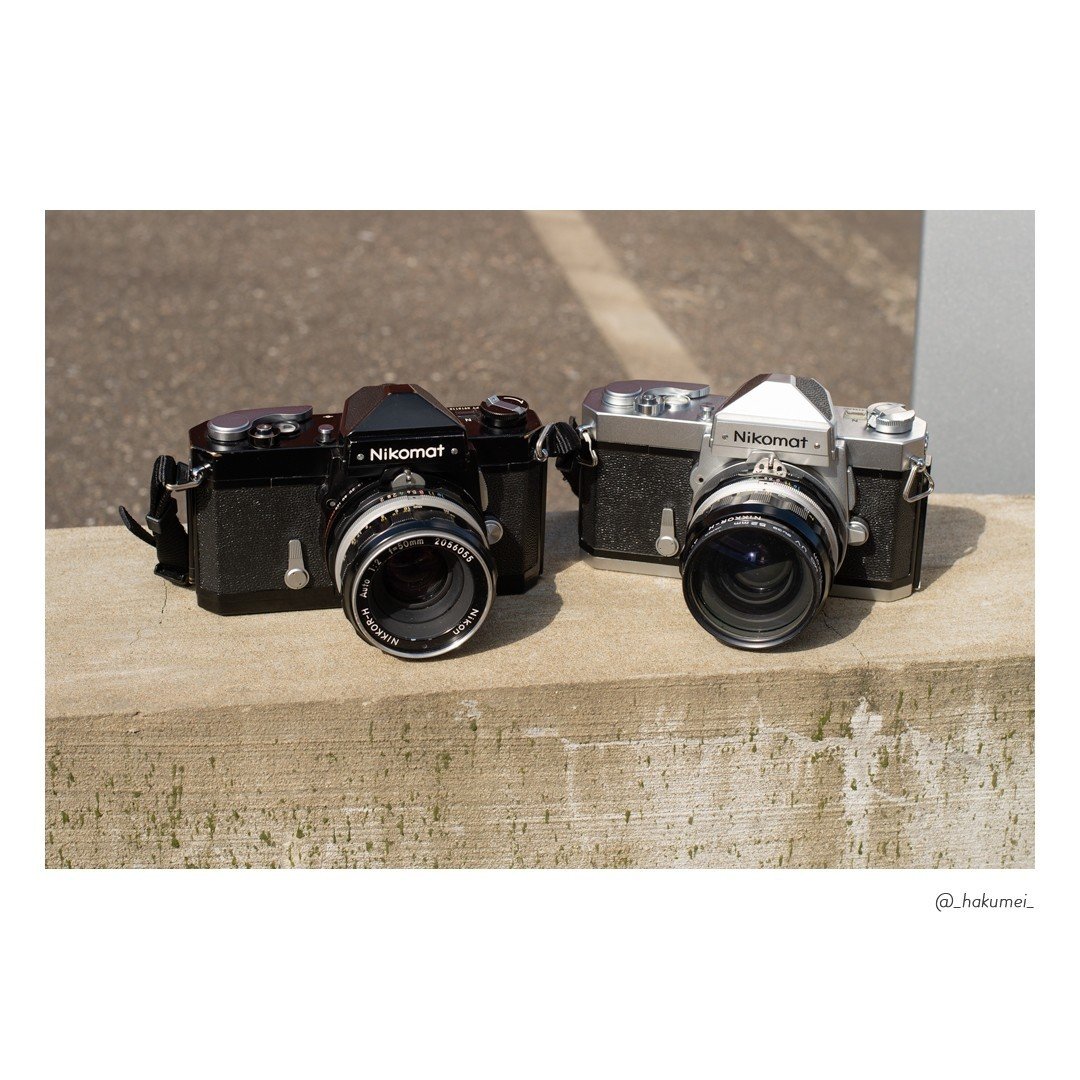 my camera] Nikomat FTn｜薄明