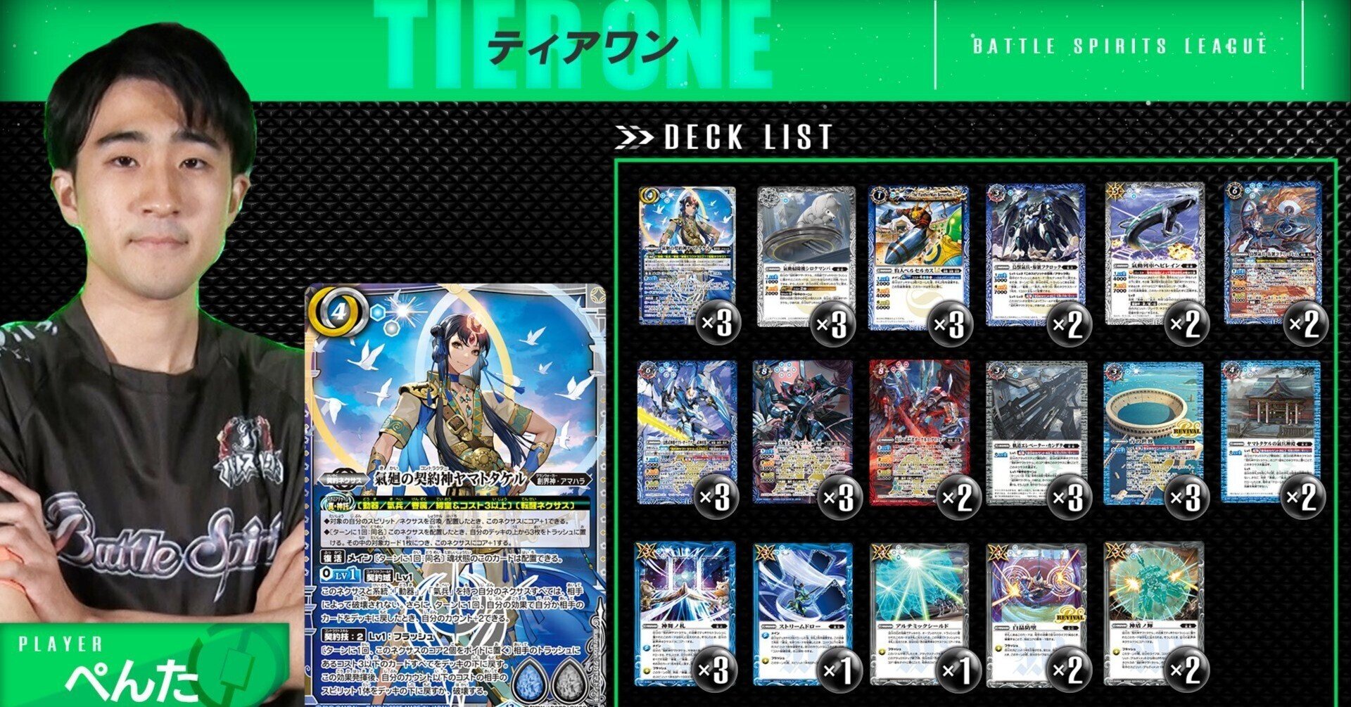 バトスピ 気兵 ヤマトタケル デッキ パーツ バトルスピリッツ バトスピ