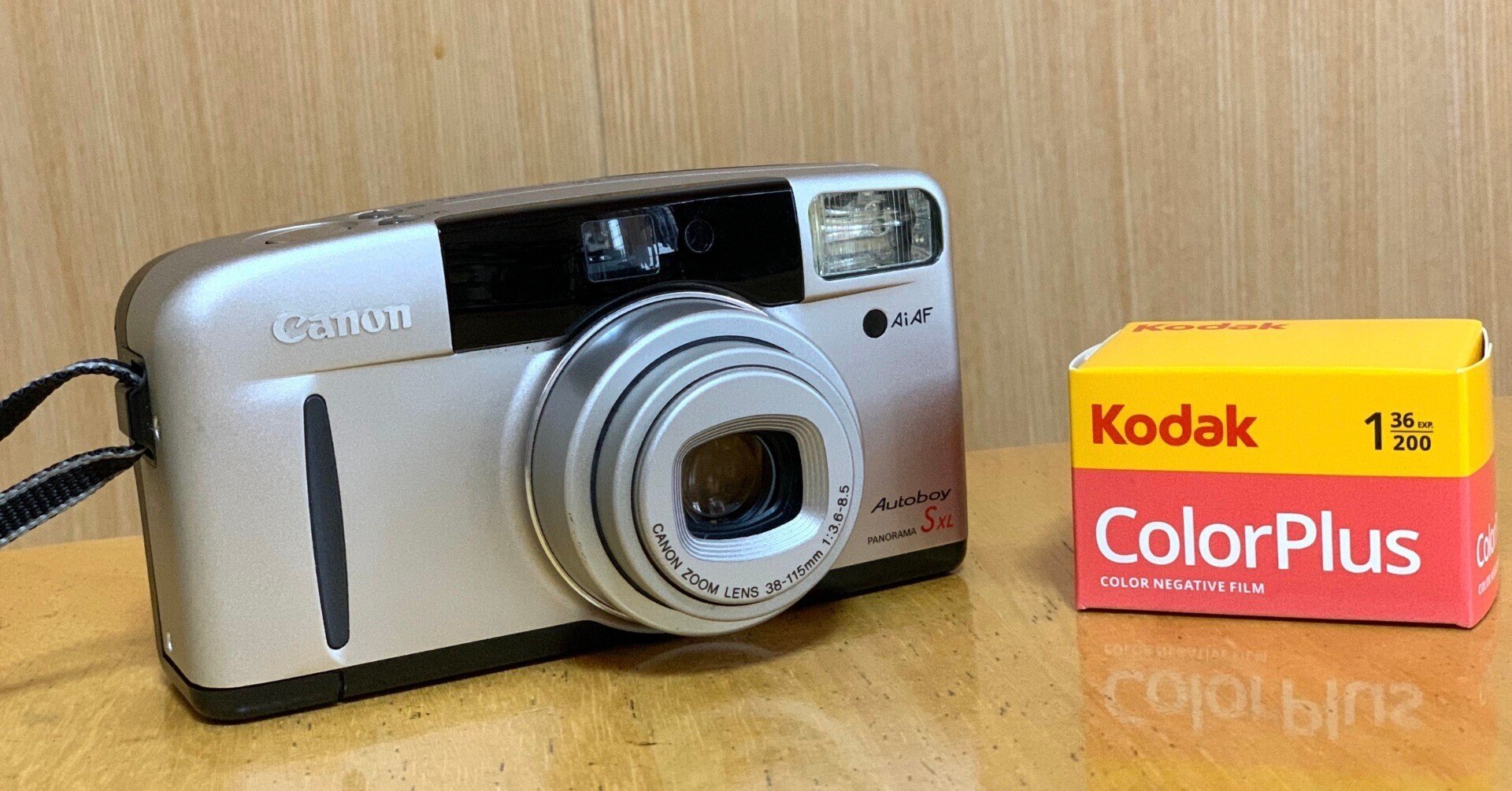 コンパクトフィルムカメラ、Canon Autoboy Panorama SXL。｜RINO