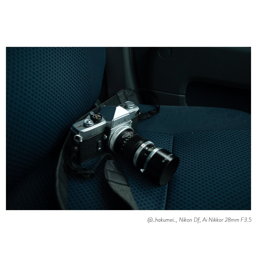 my camera] minolta SR-7｜薄明