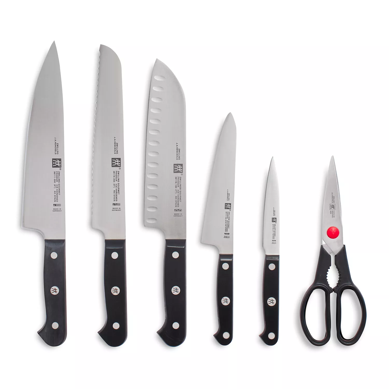 Zwilling J.A. Henckels Gourmet Self-Sharpening 7-Piece Block Set