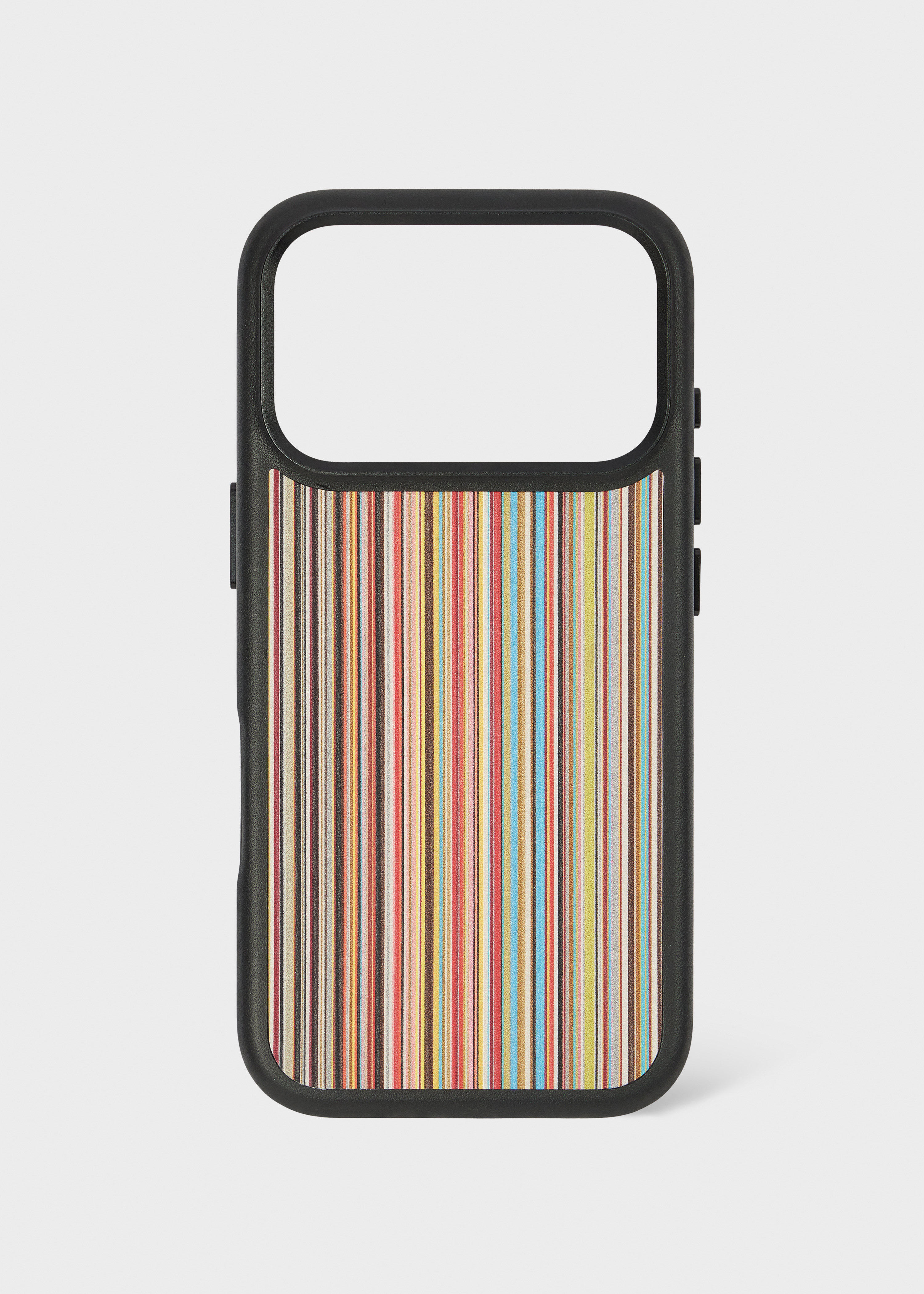 Leather 'Signature Stripe' iPhone 17 Pro Case