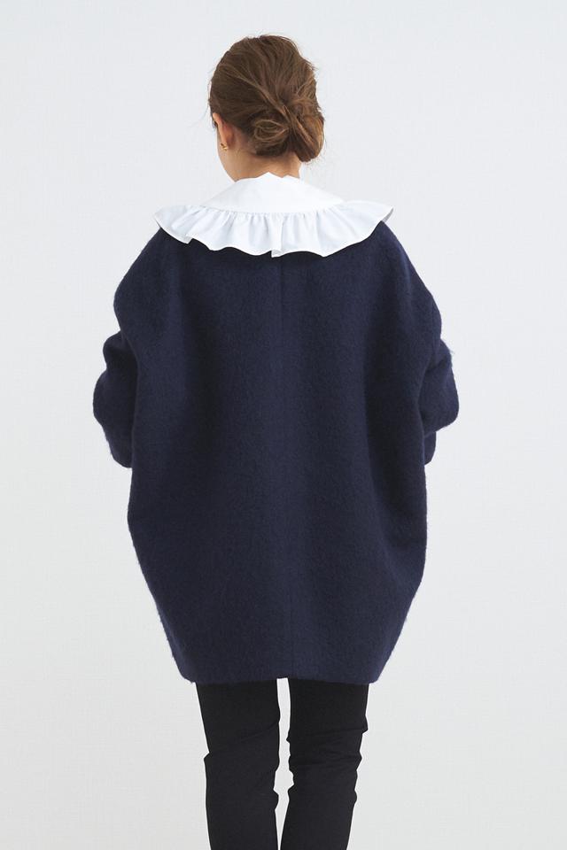 yori(ヨリ)の「ウールモヘアシャギージャケット【2021AW】9月中旬発売