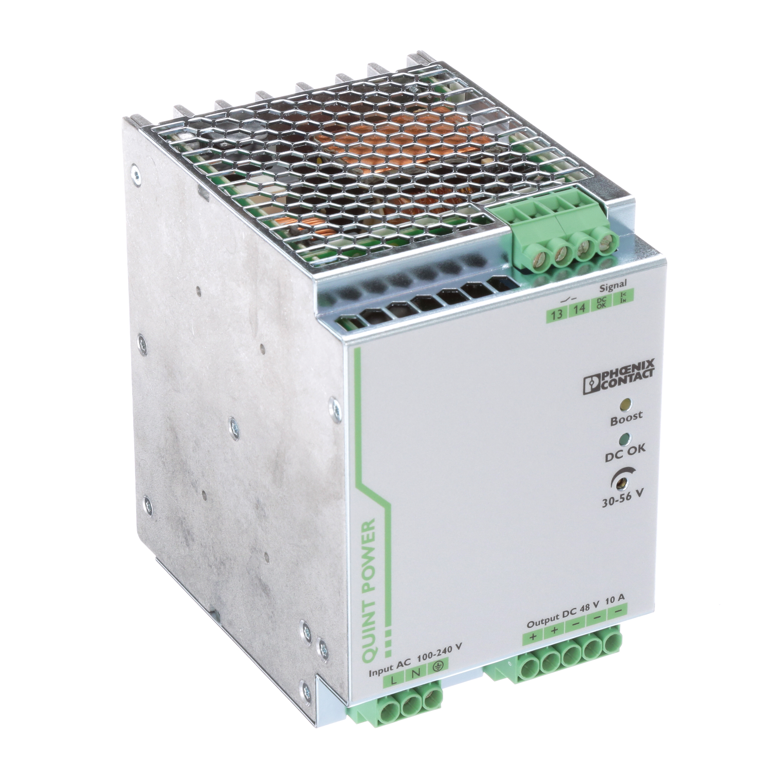 Phoenix Contact 2904602 Power Supply, ACDC, 24VDC, 20A, 480W, DIN