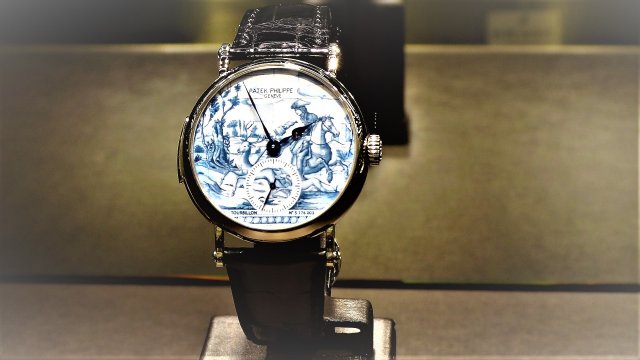 PATEK PHILIPPE 天文時計 ガラスドーム付き PATEK PHILIPPE 天文時計