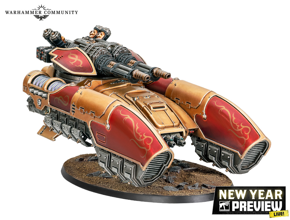 新年プレビュー — Legio Custodesが新たな装いで登場