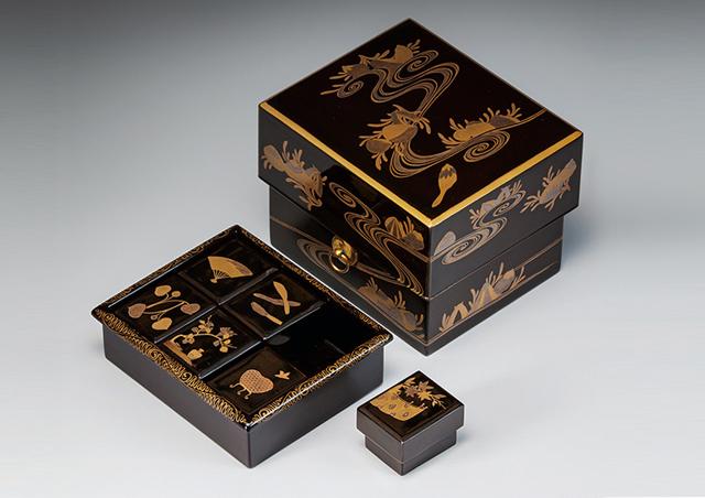 金重利陶苑 備前焼 子香合 合箱合布 抹茶道具 香道具 香盒 干支香合