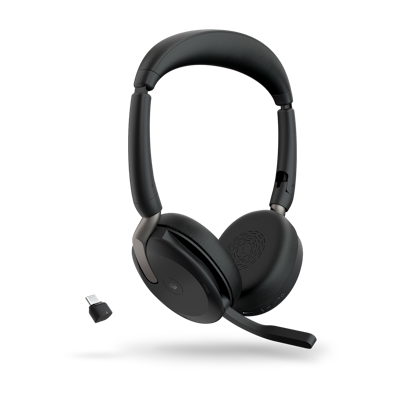 Jabra Evolve2 65 MS Stero ヘッドセット ブラック Jabra Evolve2 65
