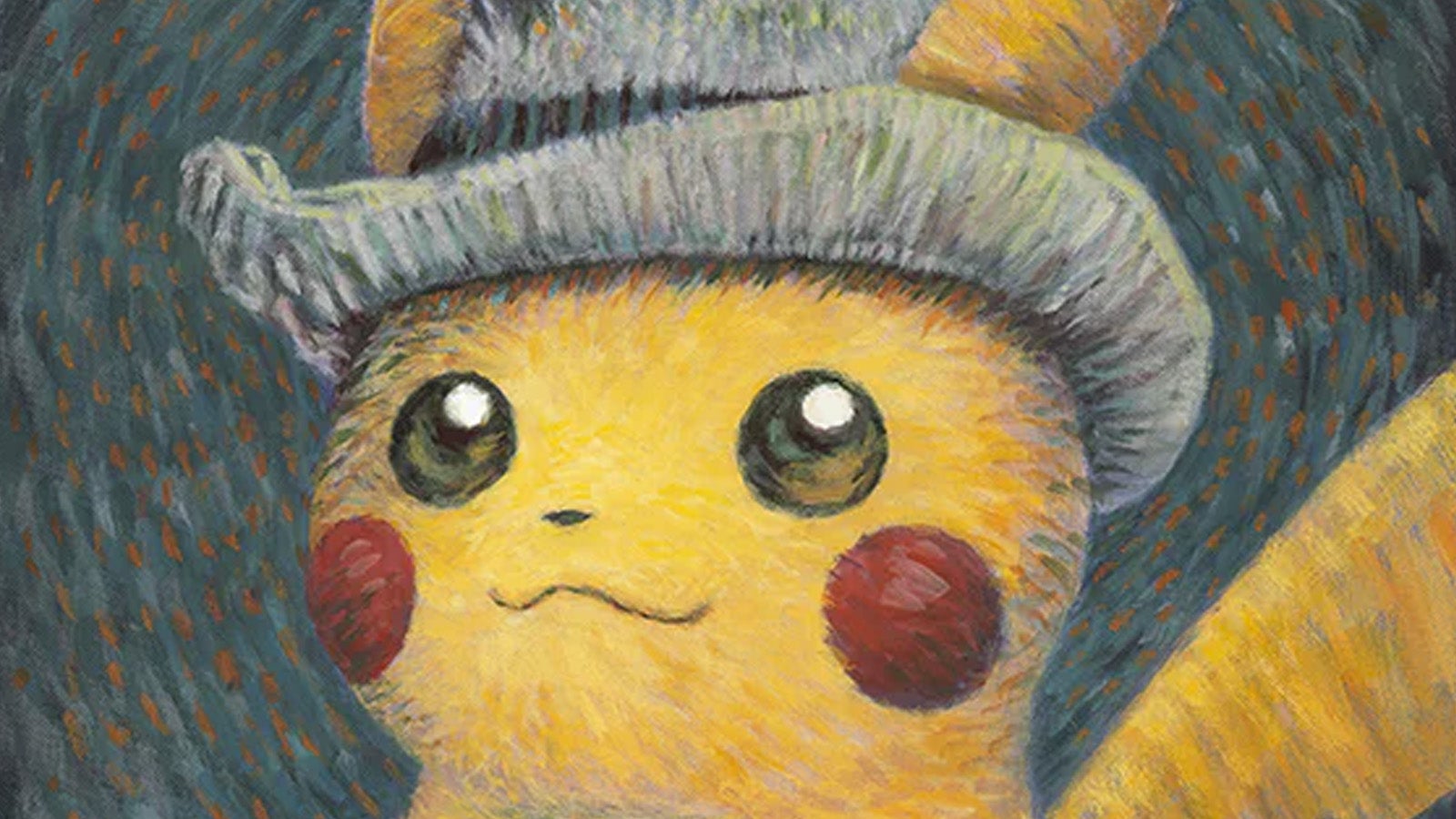 ゴッホピカチュウ ジクレー Van Gogh Giclée Pikachu ゴッホピカチュウ