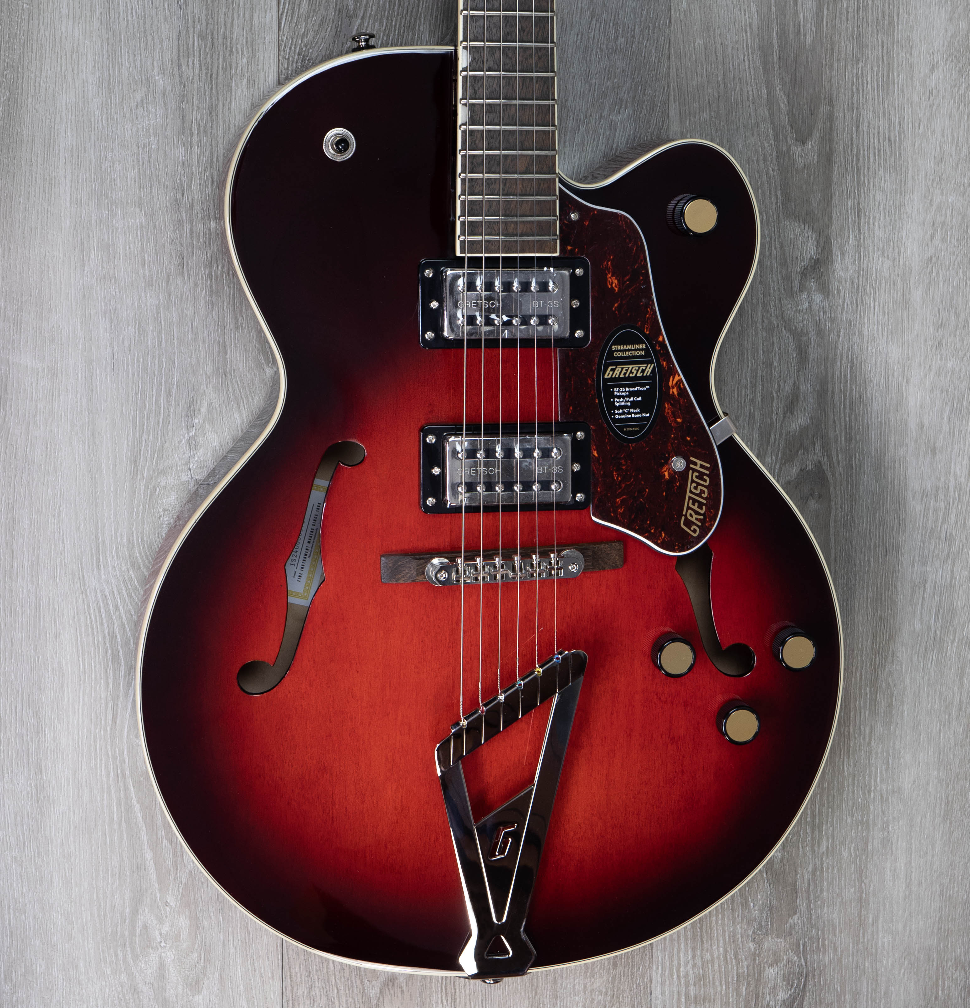 Gretsch G2420 Streamliner Hollow Body, Laurel Fingerboard, Broad