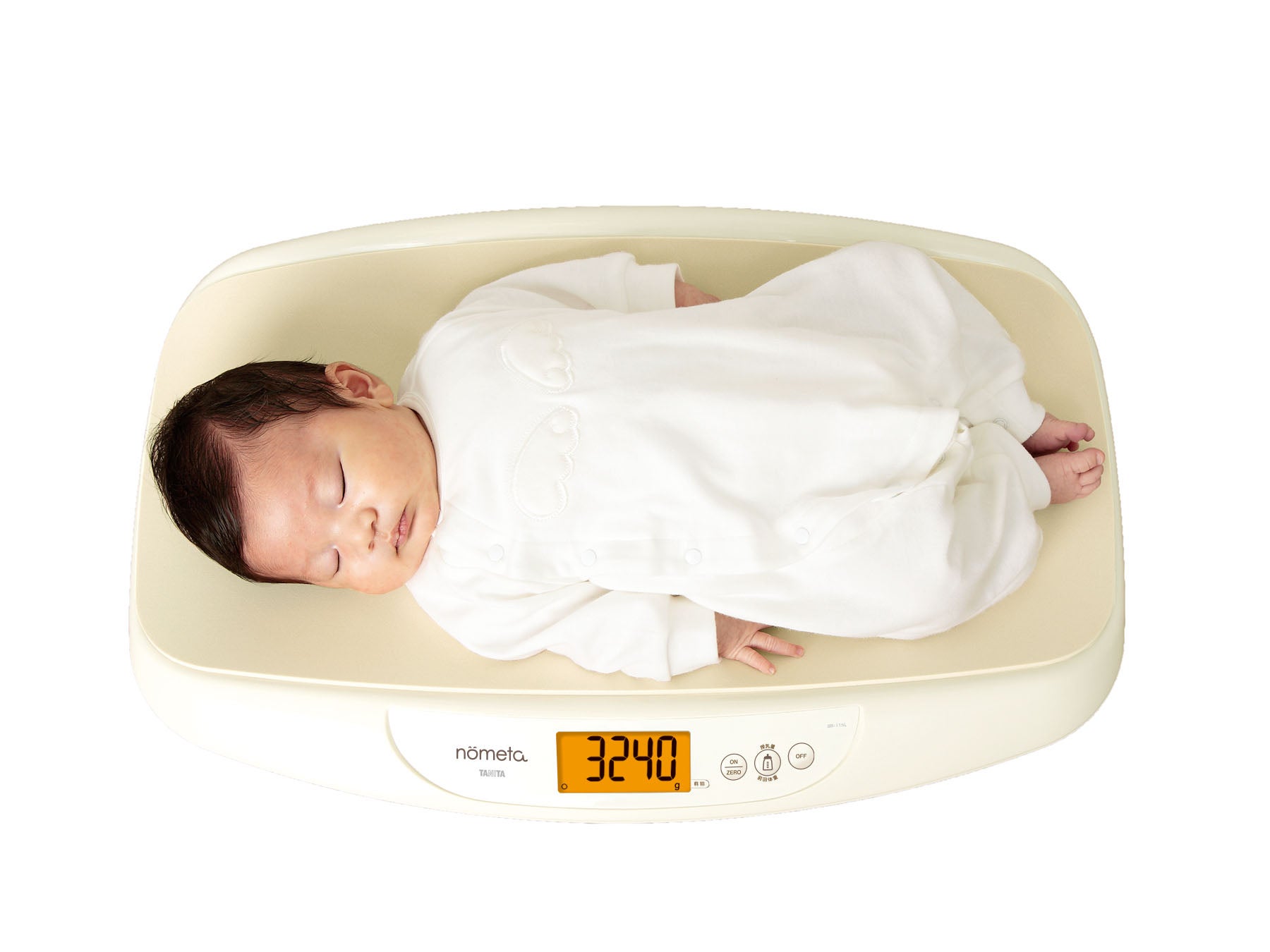 スマホで授乳量と体重を記録できるベビースケール「nometa」を発売