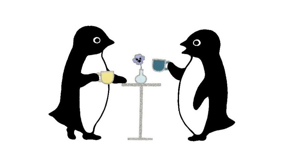 Suicaのペンギンの作者としても知られる坂崎千春氏の版画展「ペンギン