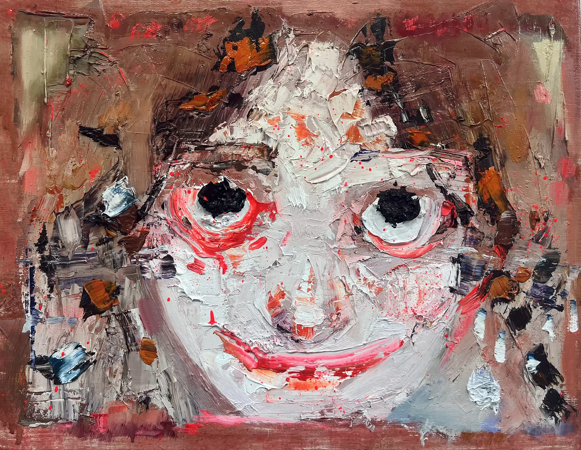 藤川さき 油彩作品 藤川さき 油彩作品 オリジナル 藤川さき 油彩作品