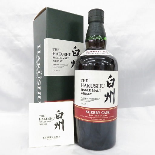 白州 シェリーカスク 2013 空瓶 白州 シェリーカスク 2013 空瓶 白州