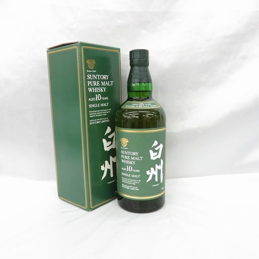 サントリー白州10年700ml ピュアモルトウイスキー