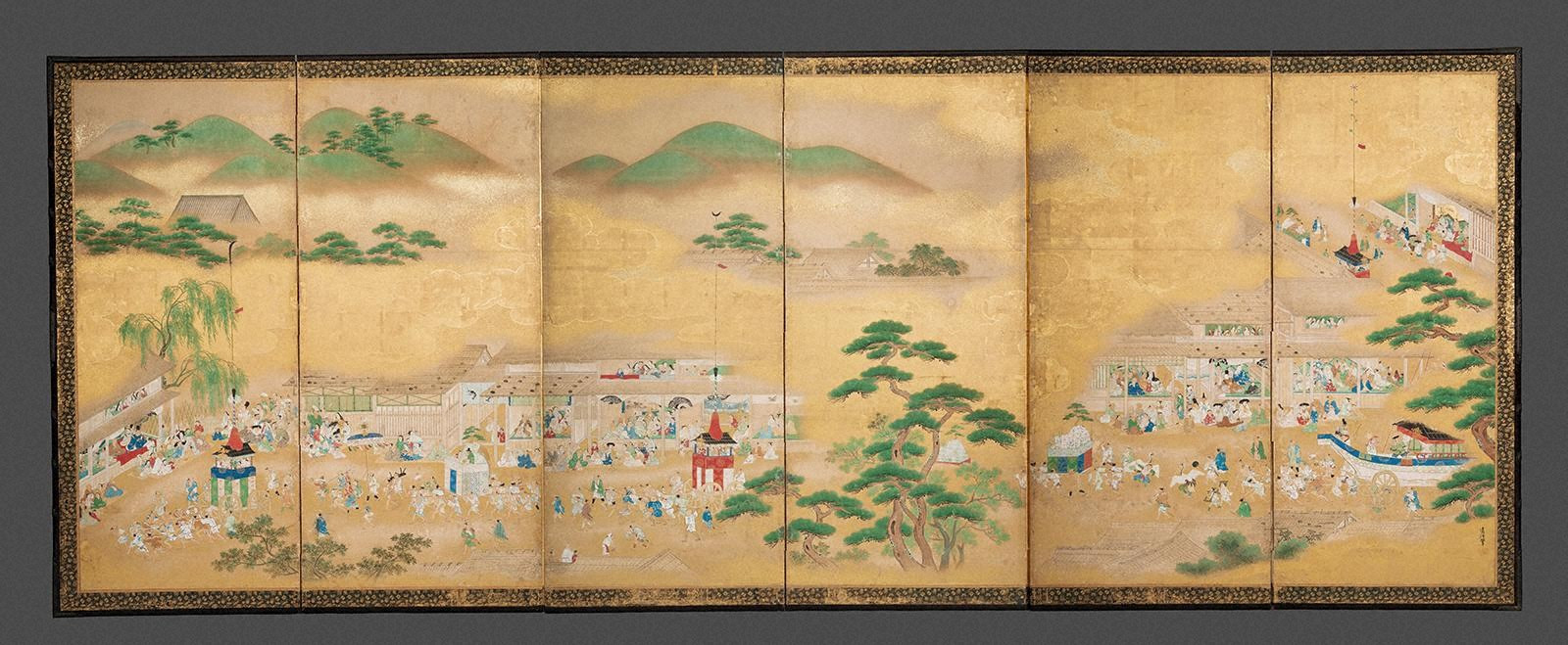 祇園祭礼図屏風 - 金沢ミュージアムプラス