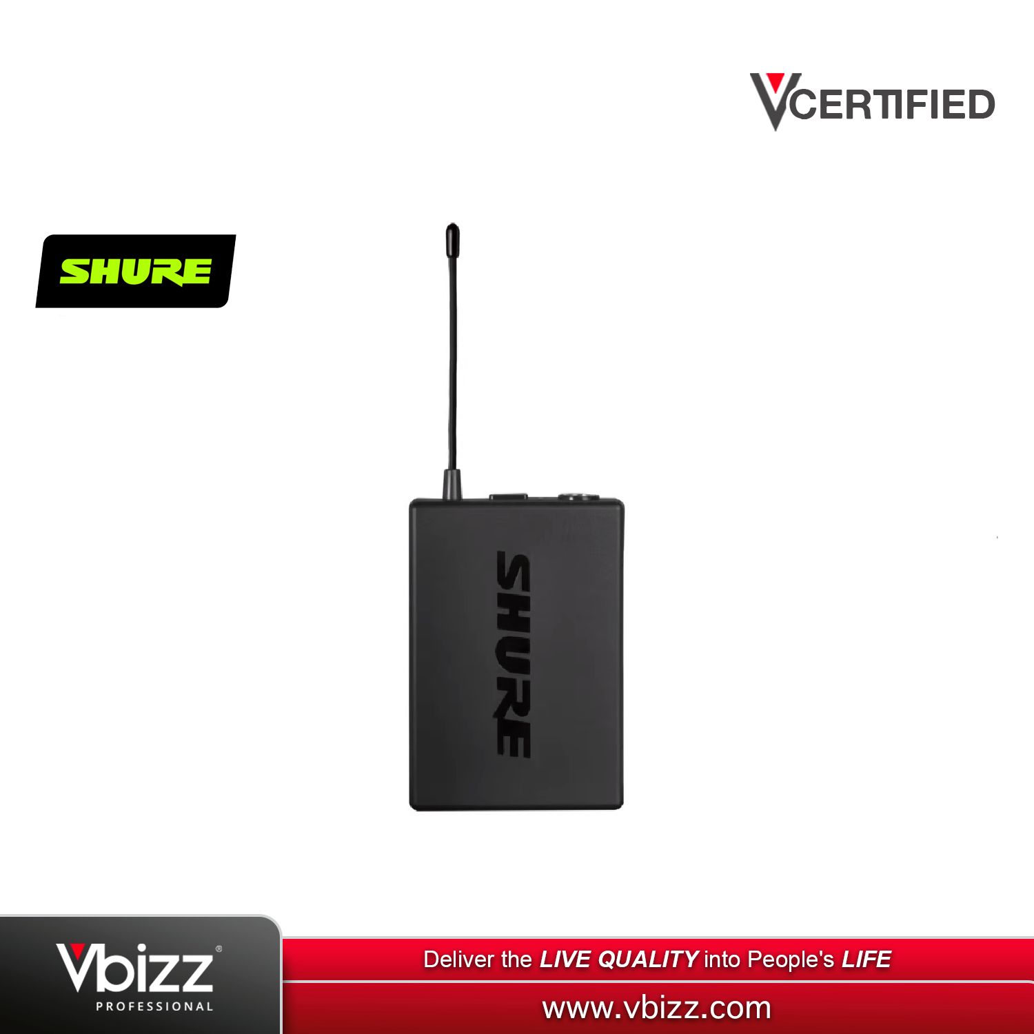 Shure SVX1 SVX Bodypack Transmitter |