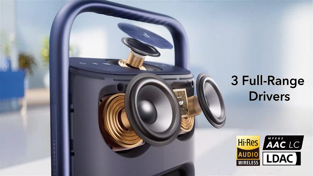 米Anker、ハイレゾと空間オーディオに対応したポータブルBluetooth