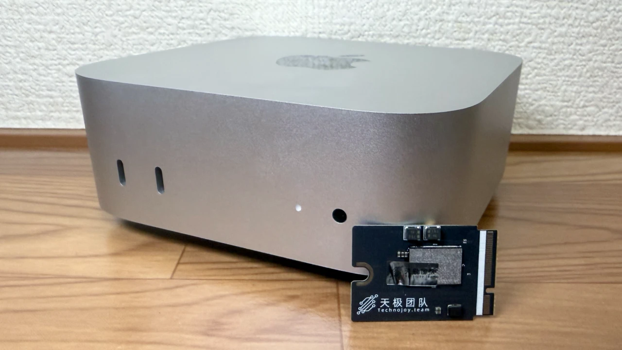Apple M4チップ搭載のMac mini (2024)に対応したTechnojoyのサード