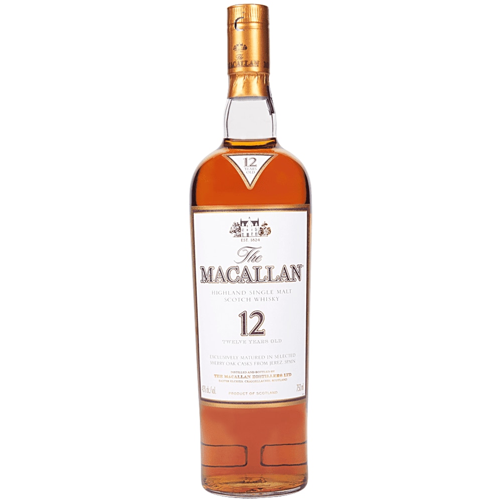 The Macallan Single Malt Scotch Whiskey 12 Year 750 ml - Applejack
