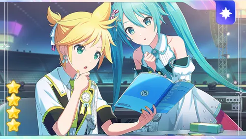 プロセカ】[ステージの知者]鏡音レンのカードイラストと衣装