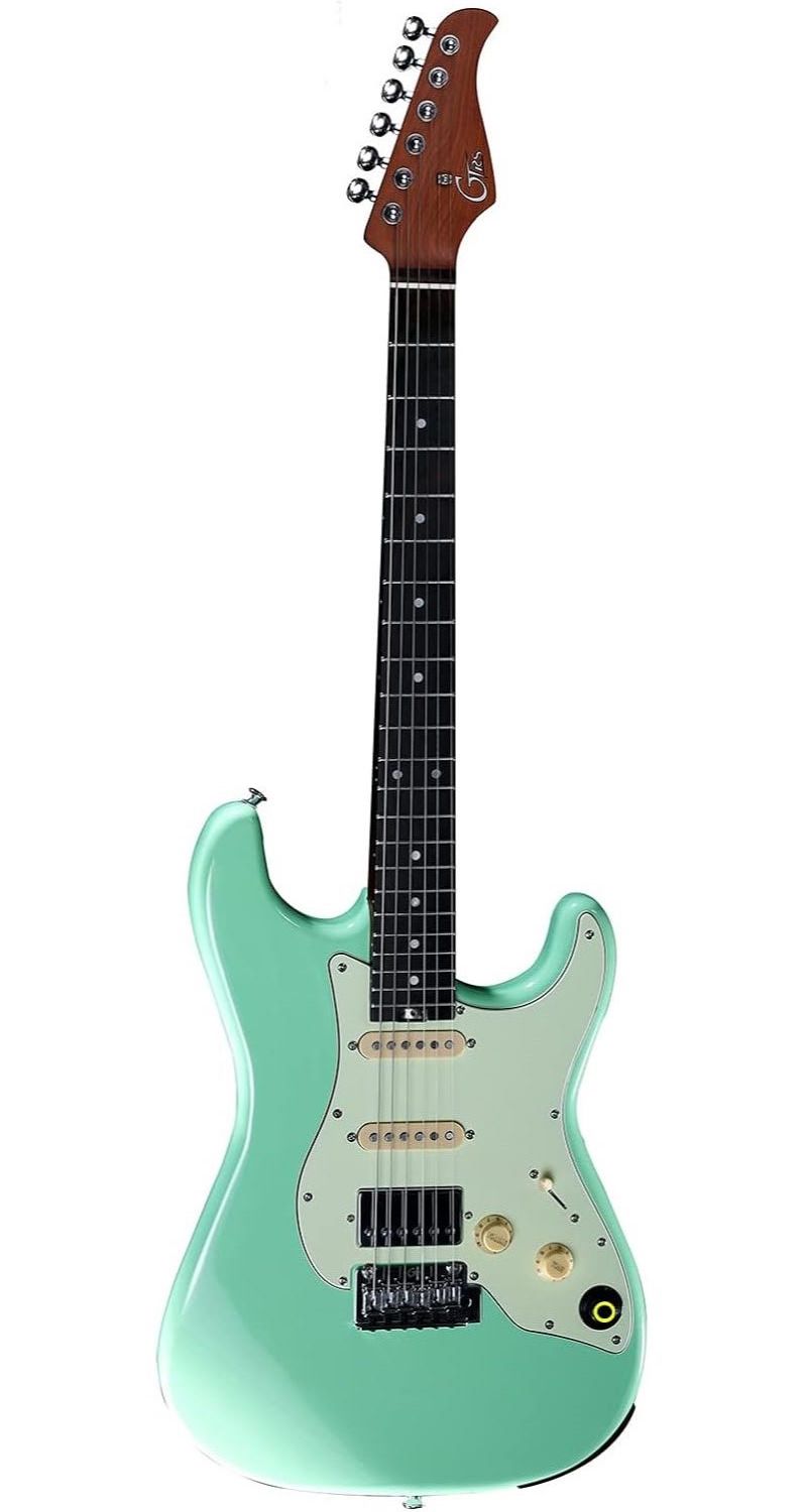 Mooer GTRS S800 Intelligent Electric Guitar w/bag - Green - A
