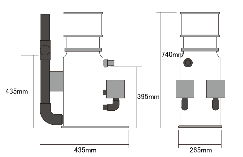 プロテインスキマー｜H&S｜MMC企画 レッドシー事業部