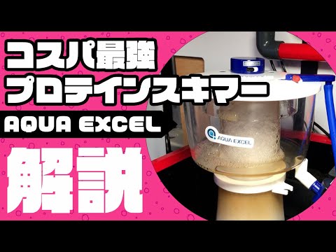 Aqua Excel EC-15 プロテインスキマー から600L (欠備品有) Aqua Excel